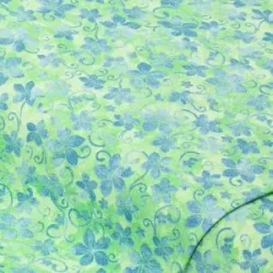 Baumwollstoff Batik-Blüte 