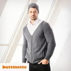 Strickanleitung ? Raglanjacke mit Reißverschluss Madeleine