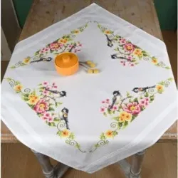 Stickmitteldecke 