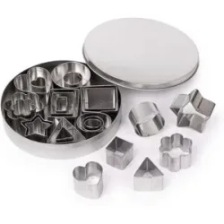 Metall Ausstechformen, 2?4 cm, 24 Stück