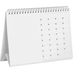 Tischkalender, weiß, A5