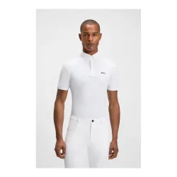 BOSS Equestrian Turniershirt Marty Herren - White -  Grösse: M