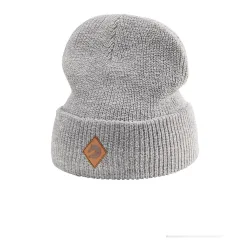 reitsport.ch Strickmütze Grey Alps – hellgrau Grösse: One Size, Farbe: Hellgrau