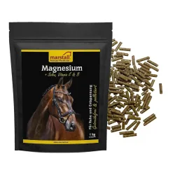 Marstall Magnesium, pelletiert - Schwarz -  Inhalt: 3 kg