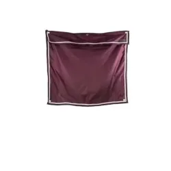 Kentucky Boxenwandvorhang wasserdicht classic kurz - Bordeaux -  Grösse: 135x125 cm, Farbe: Bordeaux