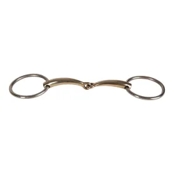 Velari Einfach Gebrochene Wassertrense Sweet Copper 16mm Gebisslängegrösse: 11.5 cm