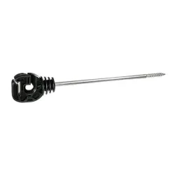 Lister Langstiel-Seil/Bandisolator WI 94/180 - Schwarz -