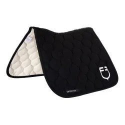 Equestro Dressurschabracke Onion mit Umrandung - Black -  Grösse: Full, Farbe: Black