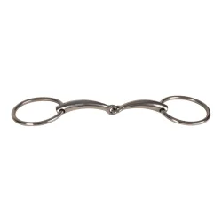 Velari Einfach gebrochene Wassertrense Edelstahl 14mm Gebisslängegrösse: 12.5 cm