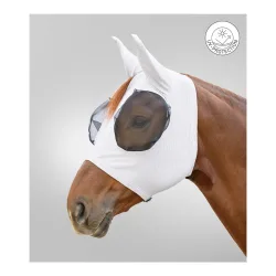 Waldhausen Fliegenmaske Puck Breath - Silbergrau -  Grösse: WB