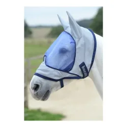 Bucas Fliegenmaske Deluxe - silver Grösse: XXS