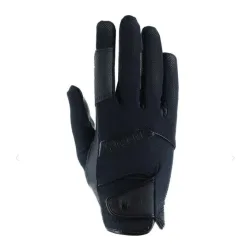 Roeckl Reithandschuh Millero - Black -  Grösse Handschuhe: 7.5, Farbe: Black