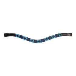 Waldhausen Stirnband Polo X-Line - Schwarz Blau -  Grösse: VB, Farbe: Schwarz Blau