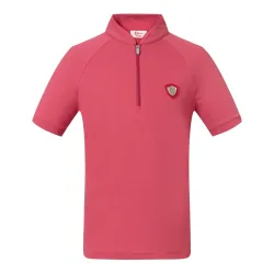 Covalliero Poloshirt Collection 2022 Kinder - Dark Rose -  Grösse Bekleidung Kinder: 128/134