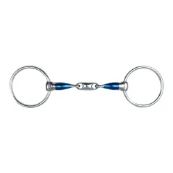 Waldhausen Wassertrense Sweet Iron doppelt gebrochen - Silber -  Grösse: 12,5