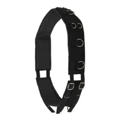 Waldhausen Longiergurt Nylon - Schwarz -  Grösse Pferd: WB