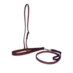 Pool's Western Nasenband mit Tie Down - Dark Brown -