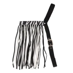 QHP Fliegenfransen extra - Zebra -  Farbe: Zebra, Grösse Pferd: Cob