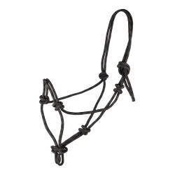 Waldhausen Knotenhalfter - schwarz/braun Grösse Zaum: WB