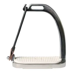 Waldhausen Steigbügel Safety - Schwarz -  Grösse: 12 cm