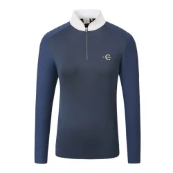 Covalliero Turniershirt langarm F/S 2026 - Dunkelblau -  Farbe: Dunkelblau, Grösse: L