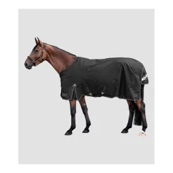 Waldhausen Weidedecke Arctic 200g - Schwarz -  Farbe: Schwarz, Grösse Pferdedecken: 155 cm