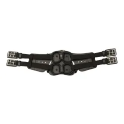 Stübben Ledergurt Equi-Soft ohne Polster - schwarz Farbe: Schwarz, Sattelgurtlänge: 40 cm