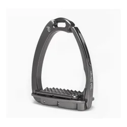 Tech Stirrups Sicherheitssteigbügel Venice Plus Evo - Titanium/Titanium -  Farbe: Titanium/Titanium, Grösse: One Size