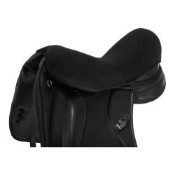Acavallo Dressursitzschoner Classic Gel mit Dri-lex-Bezug - Schwarz -  Grösse Schabracken: M, Farbe: Schwarz