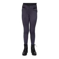 QHP Reithose Fayen Vollbesatz Junior - Ash -  Grösse Bekleidung Kinder: 152