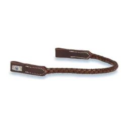 Stübben Stirnband Dublin gerade - ebony Farbe: Ebony, Grösse Stirnband: Vollblut Schlaufe 26mm (Trense)