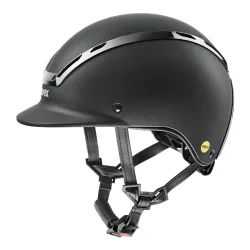 Uvex Reithelm Exxeed Mips - Black Mat -  Reithelmgrössen: 56-58