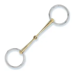 Stübben Unterlegtrense sweet Kupfer - Gold -  Farbe: Gold, Gebisslängegrösse: 12.5 cm