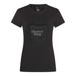 Imperial Riding T-Shirt IRHImperial Love Damen - Black -  Grösse Bekleidung Damen: M
