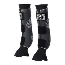 Stübben EQUI Compress Set Hinterbeine - Schwarz -  Grösse Gamaschen: L