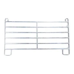 Hauptner Weidepanel - Zaunelement ohne Tor - Grau -  Länge: 3,6 m