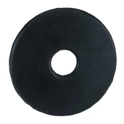 Kerbl Gebissscheiben - schwarz Grösse: 7 cm