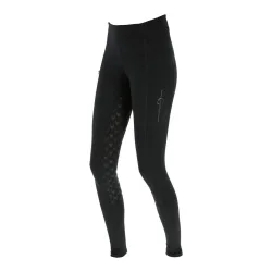 Covalliero Reitleggings Equona Damen - Schwarz -  Grösse Bekleidung Damen: 36/38