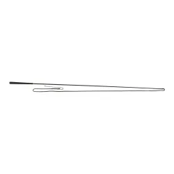 Kerbl Longierpeitsche einteilig 180 - Schwarz -
