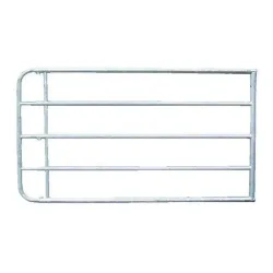 Hauptner Weidetor / Weidezauntor - verstellbar - Höhe 1.10 m - Grau -  Grösse: 1.05 - 1.7 m