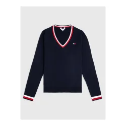 Tommy Hilfiger Equestrian Pullover Indiana Damen - Desert Sky -  Grösse Bekleidung Damen: XXS