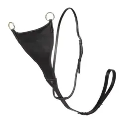 Dy'on Geschlossene Elastische Martingal - Schwarz -  Grösse Pferd: Cob, Farbe: Schwarz