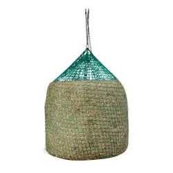 Kerbl Heunetz für Rundballen zum Aufhängen - Grün -  Grösse: 150 x 180 cm