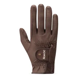Roeckl Reithandschuh Roeck Grip Pro - Braun -  Grösse Handschuhe: 7, Farbe: Braun