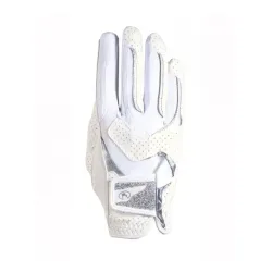 Roeckl Reithandschuh Function Lara - weiss silver Grösse Handschuhe: 8, Farbe: Weiss Silver