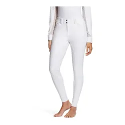 Ariat Reithose Tri Factor Vollgrip Damen - White -  Farbe: White, Grösse Bekleidung Damen: 34
