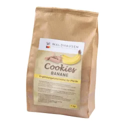 Waldhausen Cookies - Banane - Braun -  Farbe: Braun, Inhalt: 1 kg