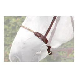 Dy'on Rope Reithalfter - braun Farbe: Braun, Grösse Zaum: Cob