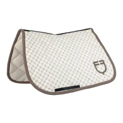 Equestro Springschabracke Mongram Print - Oxford Tan -