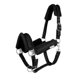 Waldhausen Halfter Sparkle - Schwarz -  Grösse Pferd: VB